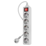 Сетевой фильтр PC Pet AP01006-3-BK (3м, 5xEURO, 1,5кВт, 7А)
