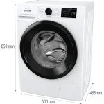 Стиральная машина Gorenje WPNEI72SA1SWIFI/C(класс: A+++, полноразмерная 60x85x46.5см, фронтальная, макс:7кг, 1200об/мин, защита от протечек, белый)