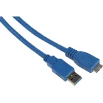 Кабель Ningbo (угловой micro USB 3.0 B (m), прямой USB A(m), 3м)