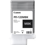 Картридж Canon PFI-120MBK (черный матовый; 130стр; 130мл; imagePROGRAF TM-200, 205)