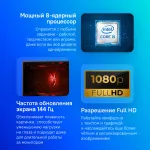 Игровой ноутбук Acer Nitro V 15 ANV15-51-593U (Intel Core i5 13420H 2.1 ГГц/16 ГБ DDR5 5200 МГц/15.6