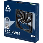 Кулер для корпуса Arctic F12 PWM PST Black (24,4дБ, 120x120x25 мм, 4-pin PWM)
