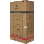 Холодильник Lex LSB530StGID (No Frost, A+, 2-камерный, Side by Side, объем 466:283/183л, инверторный компрессор, серый)