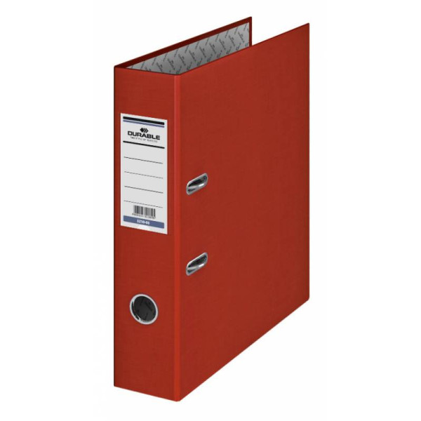 Папка-регистратор Durable 3210-03 (A4, бумвинил, ширина корешка 70мм, красный)
