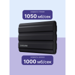 Внешний жесткий диск SSD 1Тб Samsung (1.8