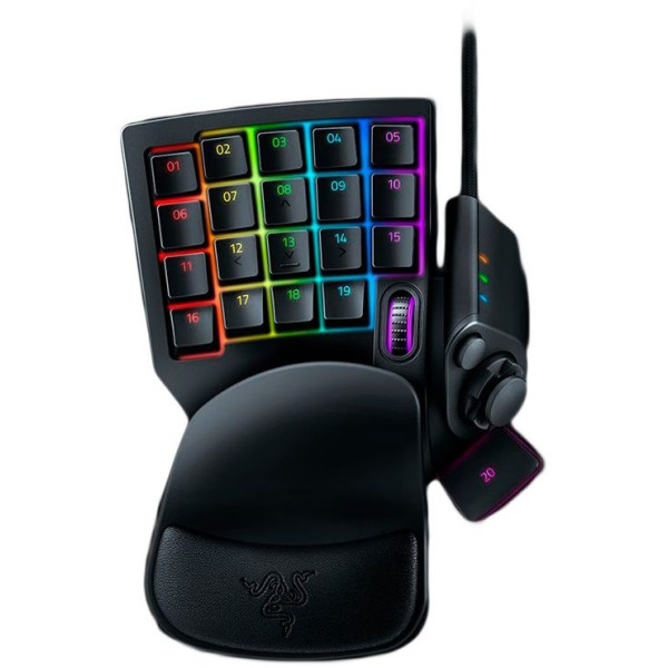 Клавиатура Razer Tartarus V2 Black USB ( гибридная, 25кл)