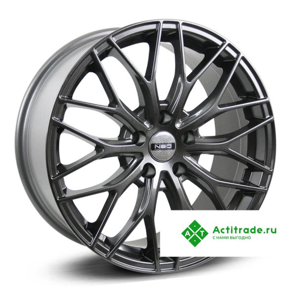 Neo 840 R18/8J PCD 5x114,3 ET 45 ЦО 67,1 темно - серый глянцевый
