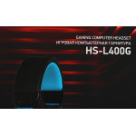 Гарнитура Oklick HS-L400G ZEUS (оголовье, с проводом, 1.8м, полноразмерные, 2 x mini jack 3.5 mm, USB)