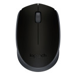 Мышь Logitech M171 Wireless Mouse Grey-Black USB (радиоканал, кнопок 3, 1000dpi)