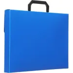 Портфель Бюрократ BPP01BLUE (A4, отделений 1, пластик, толщина пластика 0,7мм, синий)