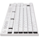 Игровая клавиатура Logitech G915 TKL White (Bluetooth/Радиоканал, механическая, 95кл)