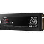 Жесткий диск SSD 1Тб Samsung 990 PRO (2280, 7450/6900 Мб/с, 1550000 IOPS, PCI-E, 1024Мб, для ноутбука и настольного компьютера)