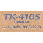 Тонер-картридж Kyocera TK-4105 (чёрный; 15000стр; Kyocera TASKalfa 1800, TASKalfa 2200, TASKalfa 1801, TASKalfa 2201)