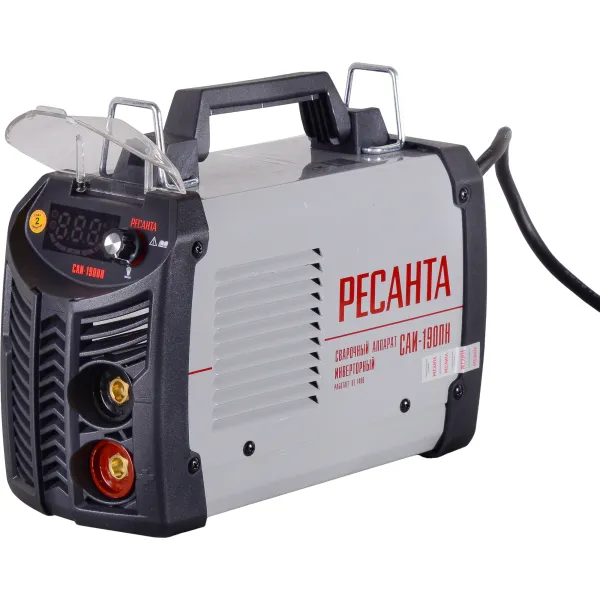 Сварочный аппарат РЕСАНТА САИ-190ПН (140-240В, инвертор, ММА DC, 10-190A, 7,2кВт)