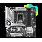 Материнская плата ASRock B760M STEEL LEGEND WIFI (LGA1700, Intel B760, 4xDDR5 DIMM, microATX, RAID SATA: 0,1,10,5)