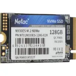 Жесткий диск SSD 128Гб Netac N930ES (2242, 970/635 Мб/с, 130000 IOPS, PCI-E, для ноутбука и настольного компьютера)