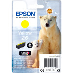 Чернильный картридж Epson C13T26144012 (желтый; 300стр; XP-600, 700, 800)