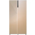 Холодильник Lex LSB530GlGID (No Frost, A+, 2-камерный, Side by Side, инверторный компрессор, желтый)