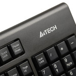 Клавиатура и мышь A4Tech 7100N Black USB (радиоканал, классическая мембранная, 104кл, светодиодная, кнопок 3, 1200dpi)