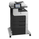 МФУ HP LaserJet Enterprise 700 M725f (лазерная, черно-белая, A3, 1024Мб, 41стр/м, 1200x1200dpi, авт.дуплекс, 20'000стр в мес, RJ-45, USB)