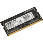 Память SO-DIMM DDR3 4Гб 1600МГц AMD (12800Мб/с, CL11, 204-pin, 1.35)