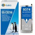 Картридж G&G GG-C9374A (серый; 130стр; HP DJ T610, T620, T770, T1100, T1120, T1200, T2300, T1300, T790)