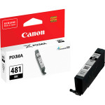 Картридж Canon CLI-481 BK (черный; 5,6стр; Pixma TS6140, TS8140TS, TS9140, TR7540, TR8540)
