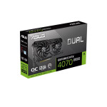 Видеокарта GeForce RTX 4070 Super 2520МГц 12Гб ASUS Dual EVO OC (PCI-E 4.0, GDDR6X, 192бит, 1xHDMI, 3xDP)