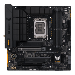 Материнская плата ASUS TUF GAMING B760M-PLUS WIFI D4 (LGA1700, Intel B760, 4xDDR4 DIMM, microATX, RAID SATA: 0,1,10,5)