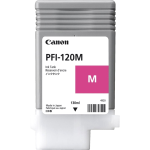 Чернильный картридж Canon PFI-120M (пурпурный; 130стр; 130мл; imagePROGRAF TM-200, 205)