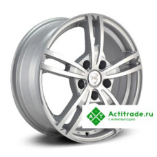 NZ SH672 R16/6.5J PCD 5x112 ET 42 ЦО 57,1 серебристый с полированной лицевой поверхностью