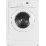 Стиральная машина Indesit IWUD 4085 CIS(фронтальная узкая, класс стирки/отжима/э.потребления: A/D/A , макс: 4кг, 800 об/мин, 59.5x85x32.3см, белый)