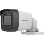 Камера видеонаблюдения HiWatch DS-T500(С) (2.4 мм) (аналоговая, поворотная, уличная, цилиндрическая, 5Мп, 2.4-2.4мм, 2560x1944, 20кадр/с)