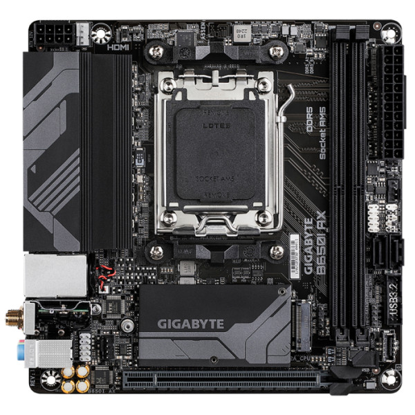 Материнская плата Gigabyte B650I AX (x)