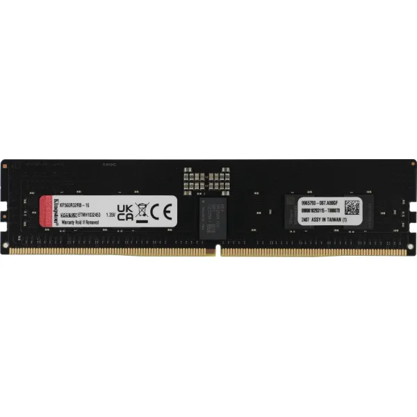 Память DIMM DDR5 16Гб 6000МГц Kingston (48000Мб/с, CL32, 288-pin)