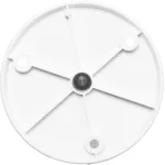 Камера видеонаблюдения Dahua DH-IPC-C4KP-P-0280B (IP, внутренняя, 4Мп, 2.8-2.8мм, 2560x1440, 25кадр/с)