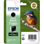 Чернильный картридж Epson C13T15914010 (фото черный; 17стр; St Ph R2000)