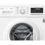 Стиральная машина LG F1296CDS0X(фронтальная средняя, класс стирки/отжима/э.потребления: A/B/B , макс: 6кг, с сушкой, 1200 об/мин, инвертер, 60x85x44см, белый)