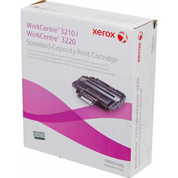 Тонер-картридж Xerox 106R01485 (черный; 2000стр; WC 3210, 3220)