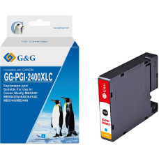 Картридж G&G GG-PGI-2400XLC (голубой; 20,4стр; Maxify iB4040, iB4140, МВ5040, MB5140, МВ5340, MB5440) [GG-PGI-2400XLC]
