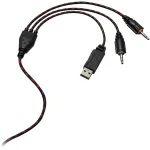 Гарнитура Oklick HS-L500G TOXIC (оголовье, с проводом, полноразмерные, 2 x mini jack 3.5 mm, USB, 380г)