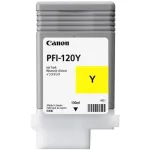 Чернильный картридж Canon PFI-120Y (желтый; 130стр; 130мл; imagePROGRAF TM-200, 205)