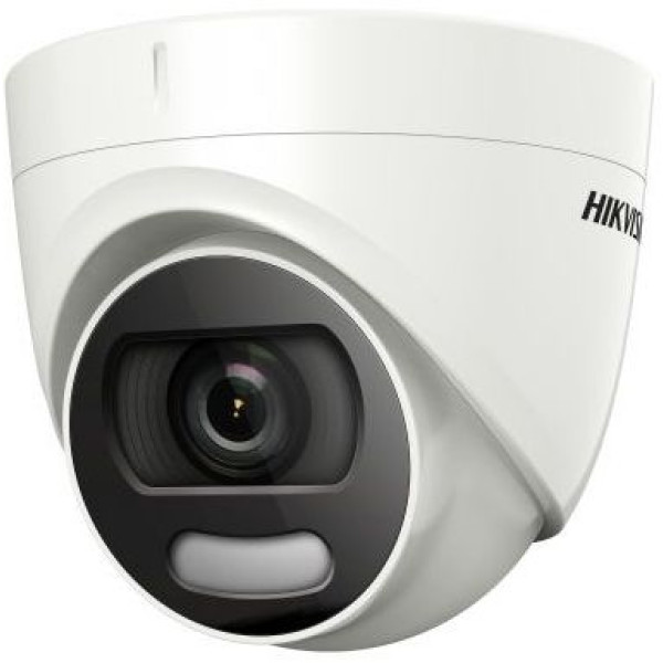 Камера видеонаблюдения Hikvision DS-2CE72HFT-F28(2.8MM) (аналоговая, купольная, уличная, 5Мп, 2.8-2.8мм, 2560x1944, 20кадр/с)