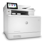 МФУ HP Color LaserJet Enterprise MFP M480f (лазерная, цветная, A4, 2048Мб, 27стр/м, 600x600dpi, авт.дуплекс, 4'800стр в мес, RJ-45, USB)