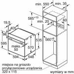 Электрический духовой шкаф Bosch HBA534EB0