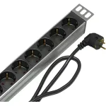 Блок распределения питания ЦМО R-16-8S-AM-440-3 (16А, горизонтальное, 8xSchuko, базовые, Schuko, 3м)