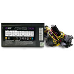 Блок питания Hiper HPB-700RGB (ATX, 700Вт, 20+4 pin, ATX12V 2.3, 1 вентилятор)
