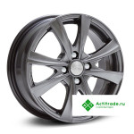 Скад Мальта R15/6J PCD 4x108 ET 47,5 ЦО 63,35 графитовый