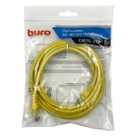 Патч-корд Buro 1428216 (RJ-45 (m), RJ-45 (m), алюминий омедненный, 3м, 5E, 4пары, UTP)