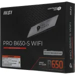 Материнская плата MSI PRO B650-S WIFI (x)